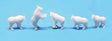 Mountain Goats -- Unpainted 3D Printed Figures pkg(5)