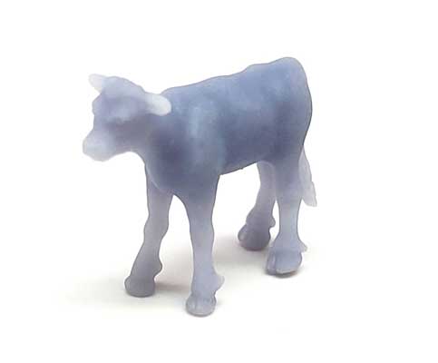 Calves -- Unpainted 3D Printed Figures pkg(5)