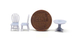 Classic Dining Set -- 1 Table, 4 Chairs (unpainted)-1