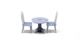 Classic Dining Set -- 1 Table, 4 Chairs (unpainted)-2