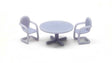 Patio Set -- 1 Table, 4 Chairs (unpainted)-1