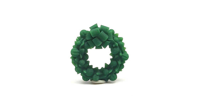Holiday Wreath -- Unpainted pkg(5)