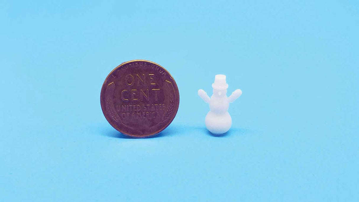 Snowman -- Unpainted pkg(5)