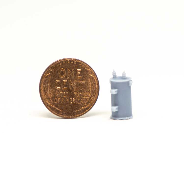 Transformer, Round Pole Top -- pkg(5)