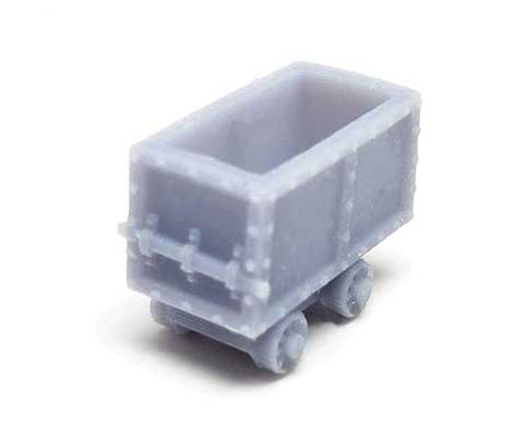 Unpainted 3D Printed Parts -- Mining Cart pkg(5)