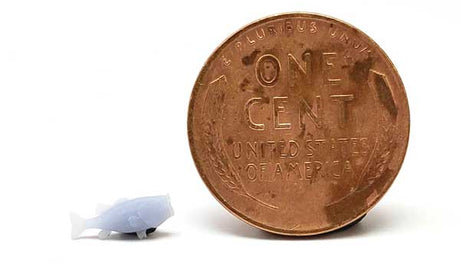 Fish -- Unpainted 3D Printed Figures pkg(5)