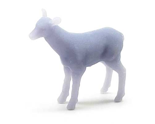 Doe Deer -- Unpainted 3D Printed Figure