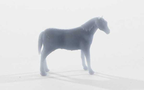 Horse -- Unpainted 3D Printed Figure
