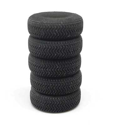 Tire Stack -- Unpainted 3D Printed Part
