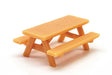 Picnic Table -- Unpainted 3D Printed Part