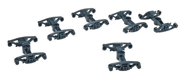 Trucks -- Barber S2a Freight, pkg(6) Wheels Not Included
