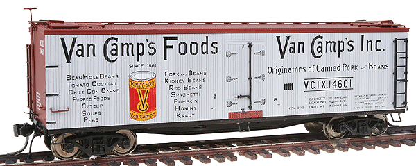 40' ACF/URTX Wood Reefer - Assembled -- Van Camps #3