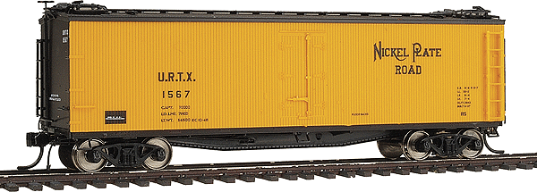40' ACF/URTX Wood Reefer - Assembled -- Nickel Plate Road #1567 (Built 1927; Late 40 Scheme)
