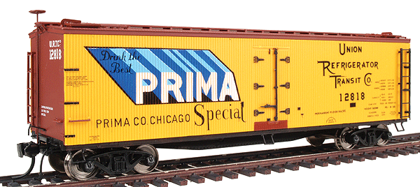 40' Wood Reefer -- Prima Beer
