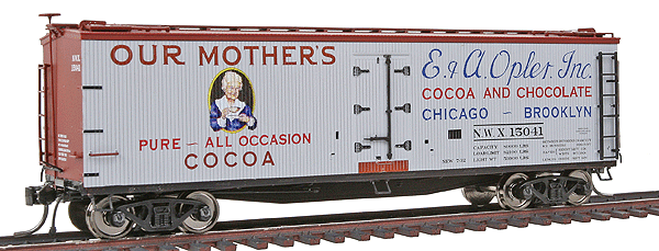 40' ACF/URTX Wood Reefer - Assembled -- Our Mother's Cocoa