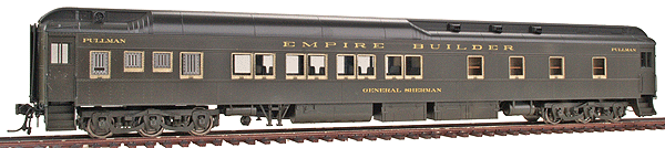 8-1-2 Pullman Sleeper Assembled - Great Northern -- "General Sherman"