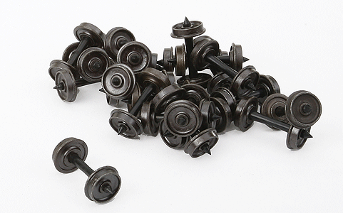 33' Standard Yardmaster Wheelset (Diecast Wheels w/Plastic Axle; pkg(24)
