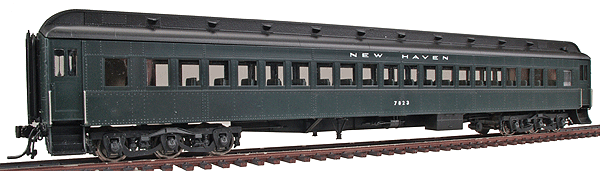 Single Window Coach - Assembled -- New Haven #3 (green)