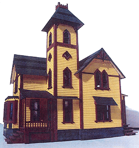 Tower House - Laser-Art -- Kit