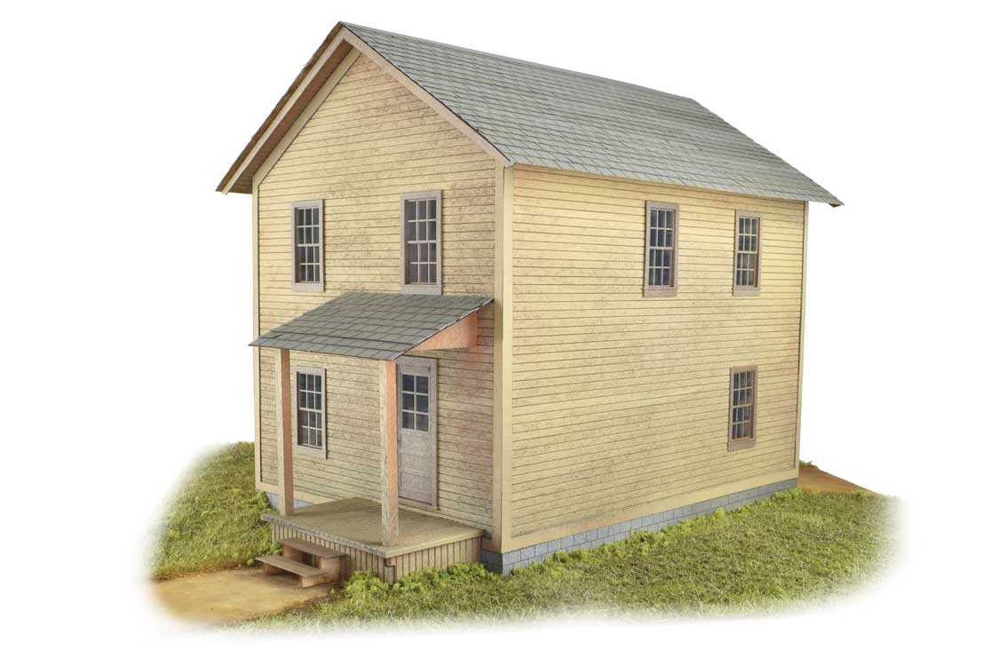 Company House -- Laser-Cut Wood Kit-2