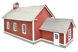 School House -- Laser-Cut Wood Kit-2
