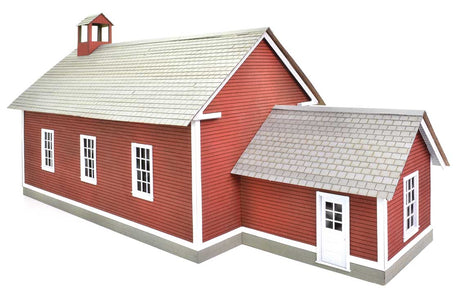 School House -- Laser-Cut Wood Kit-2