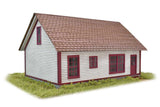 Madison Cape House -- Laser-Cut Wood Kit - 5 x 4-1/2 x 3" 12.7 x 11.4 x 7.6cm-2