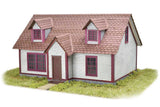 Madison Cape House -- Laser-Cut Wood Kit - 5 x 4-1/2 x 3" 12.7 x 11.4 x 7.6cm-3