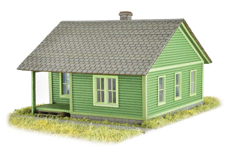 The Thelma House -- Laser-Cut Wood Kit - 6 x 6 x 5-1/2"-3