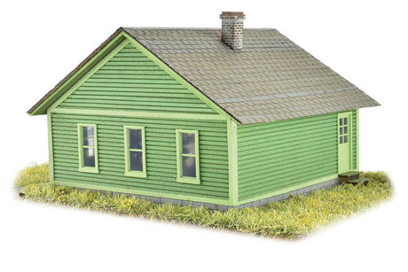 The Thelma House -- Laser-Cut Wood Kit - 6 x 6 x 5-1/2"-4