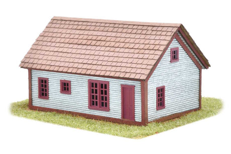 Madison Cape House -- Laser-Cut Wood Kit-2