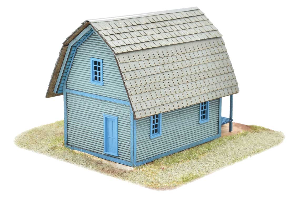 Tucson House -- Laser-Cut Wood Kit-2
