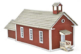 School House -- Laser-Cut Wood Kit - 4-1/2 x 1-1/2 x 2"-1