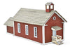 School House -- Laser-Cut Wood Kit - 4-1/2 x 1-1/2 x 2"-1