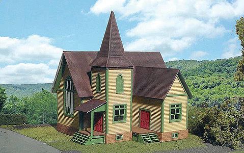 Laser Art Structure Kits -- Church