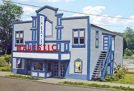 Majestic Theatre -- Kit - 7 x 5-1/2 x 3"  17.8 x 14 x 7.6cm