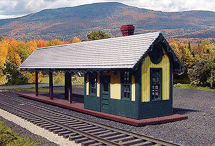 Backwoods Junction Station - Laser-Art -- Kit