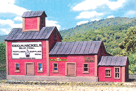 Nickels Feed Mill - Laser Art -- Kit