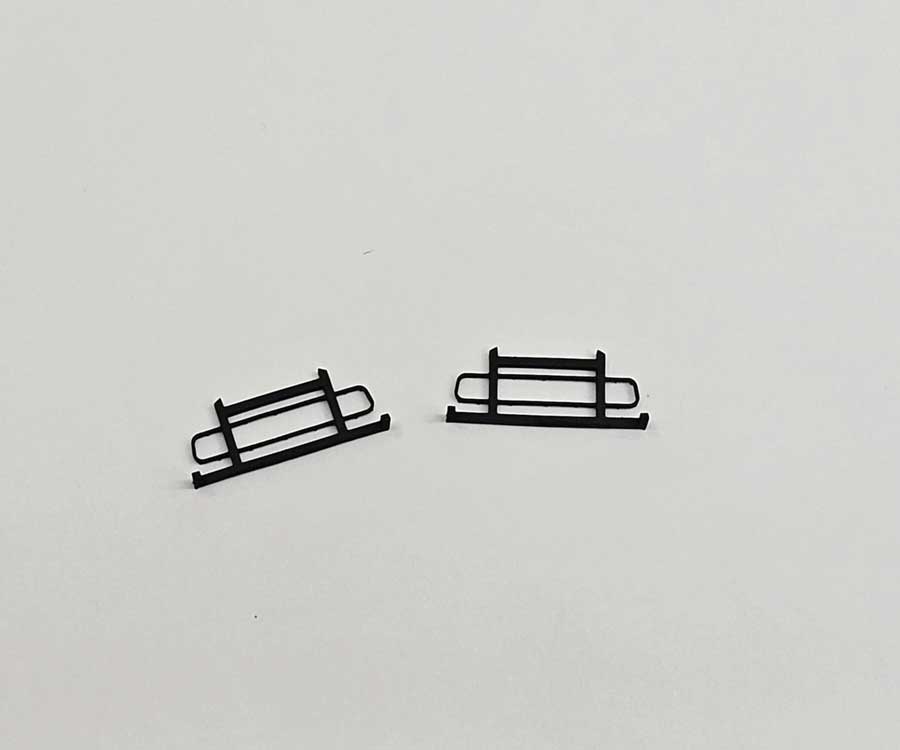 Headache Rack -- Fits Atlas & River Point Station Pickup Trucks, Black pkg(2)