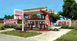 Hudson Oil Gas Station -- Kit - 2-5/16 x 1-1/2"  5.9 x 3.8cm