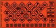 Highway Signs -- Construction 1950s-Present (black, orange)