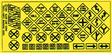 Highway Signs -- Warning #2 1948-Present (black, yellow)-1