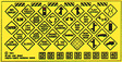 Highway Signs -- Warning #4 1948-Present (black, yellow)-1