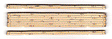 Rough-Cut 2-Lane Wood Grade Crossing - Kit -- 3-9/16"  9cm Long pkg(2)