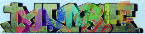Modern "Tagger" Graffiti Decals -- Set #42 Muse