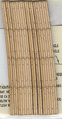 Laser-Cut Curved 2-Lane Wood Grade Crossing pkg(2) -- 24" Radius