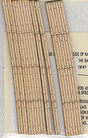 Laser-Cut Curved 2-Lane Wood Grade Crossing pkg(2) -- 36" Radius