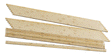 Wood Grade Crossing pkg(2) -- Left Angled