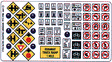 Highway Signs -- Modern Traffic (1971-Present, Full-Color)