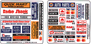 Storefront & Advertising Signs -- Modern Storefront (1975-1990s)